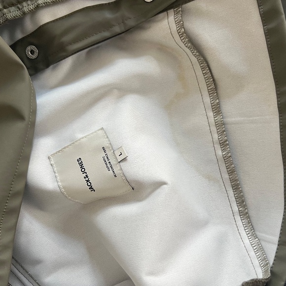 Jack&Jones Green Parka Raincoat L - Picture 6 of 6